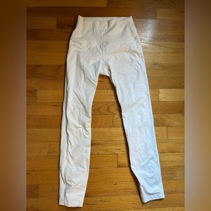 Lululemon white wonder under leggings